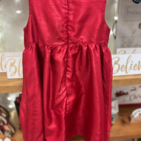 ❤️ Beautiful 😍 Kids/Girls/Youth formal Dress Gymboree Christmas size 6 Dark Red - Picture 6 of 9